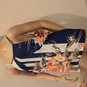 Lily Rose, large, sleeve floral tank